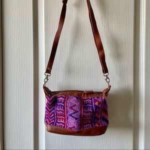 Nena & Co. Nenita crossbody purse, Full grain leather